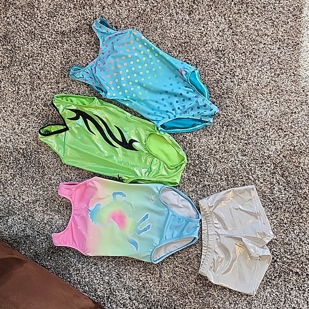 Girls gymnastic leotards